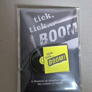 연뮤 뮤지컬 md 굿즈 틱틱붐 뱃지 판매