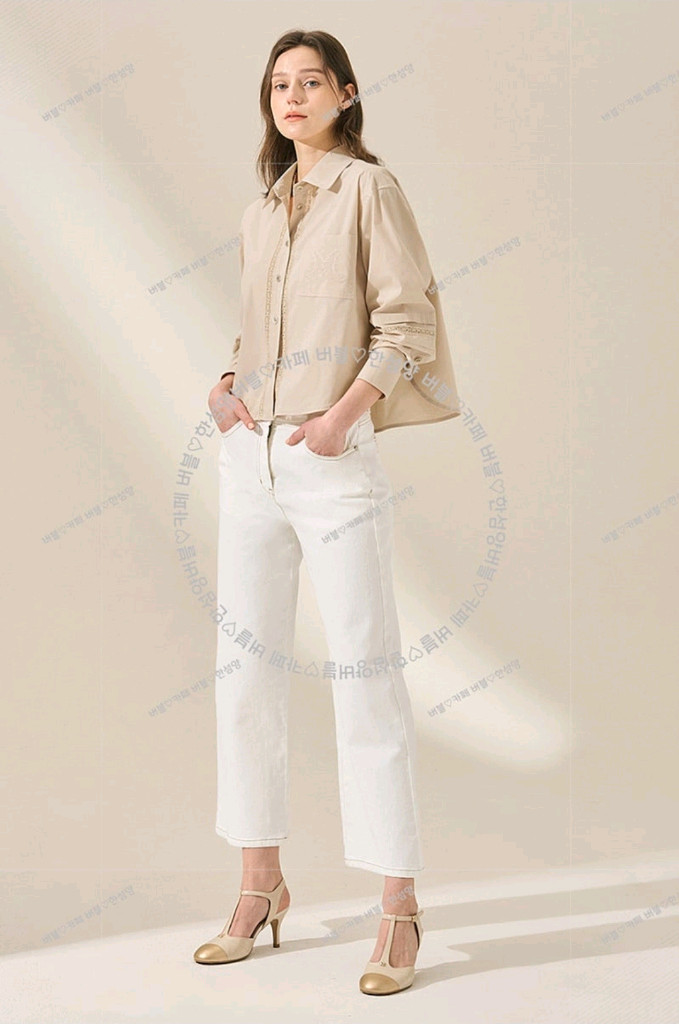 [새상품] 한섬 마인MINE 셔츠 66 타임 랑방 더캐시미어--2