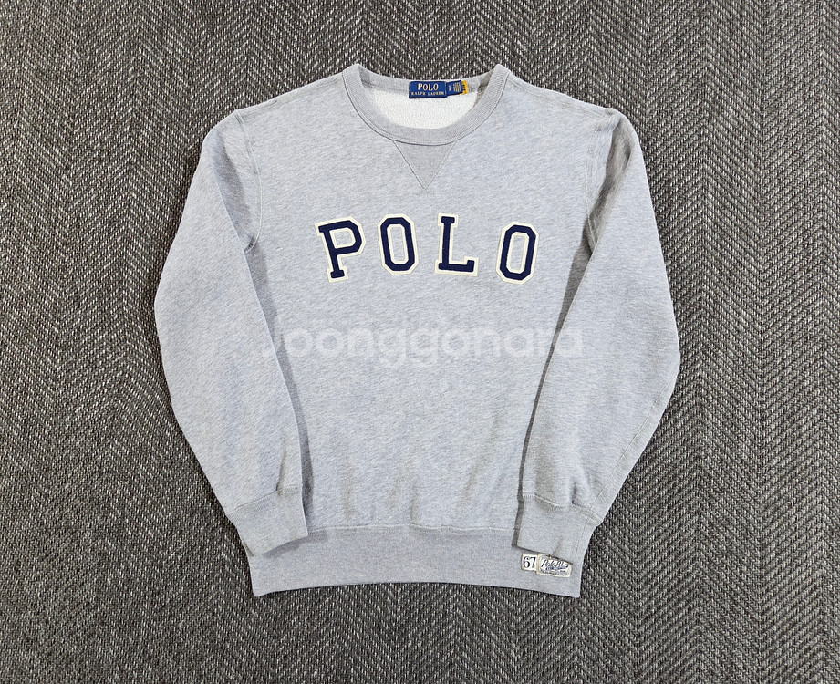 신형 QR 폴로 랄프로렌 Polo 아치 로고 스웻셔츠 맨투맨--0