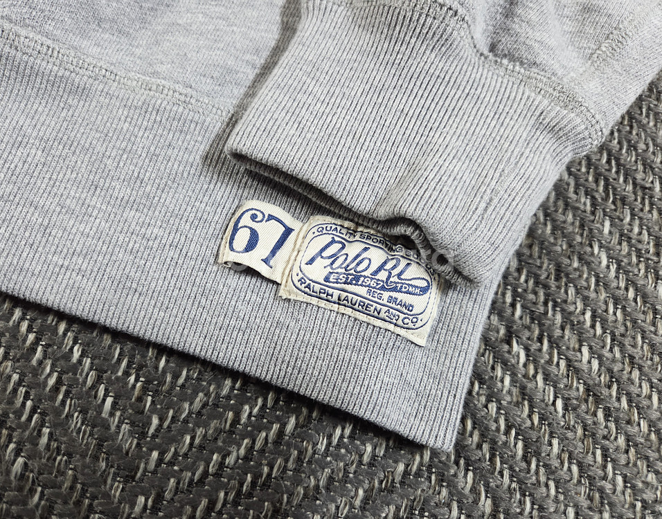 신형 QR 폴로 랄프로렌 Polo 아치 로고 스웻셔츠 맨투맨--4
