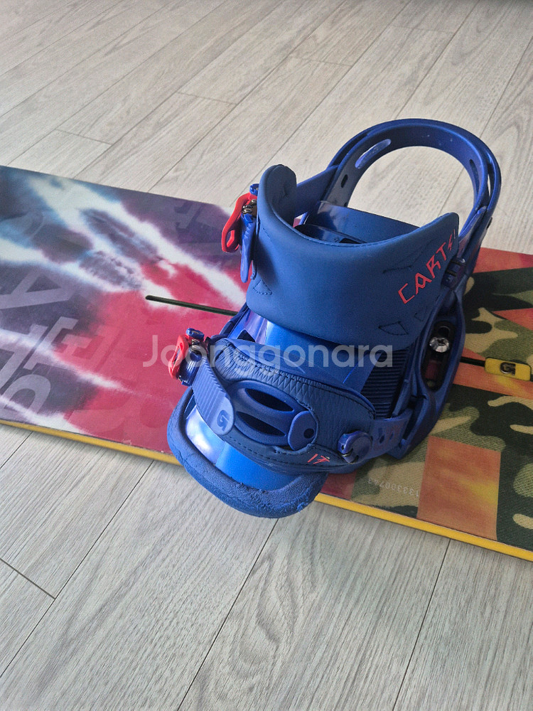 버튼 보드세트 플럭스 더블보아 부츠 상태굿--3