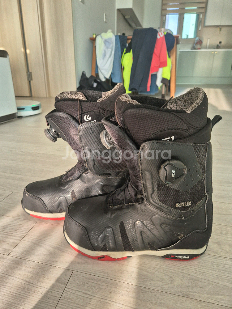 버튼 보드세트 플럭스 더블보아 부츠 상태굿--6