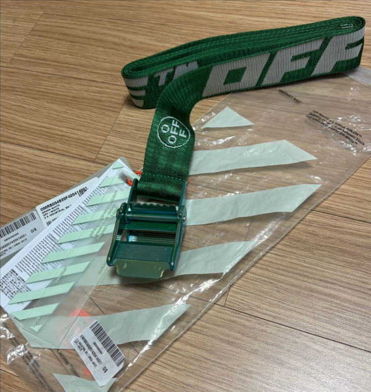 오프화이트 벨트 이미지