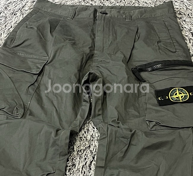 스톤아일랜드 카고바지 카고팬츠 29인치--1