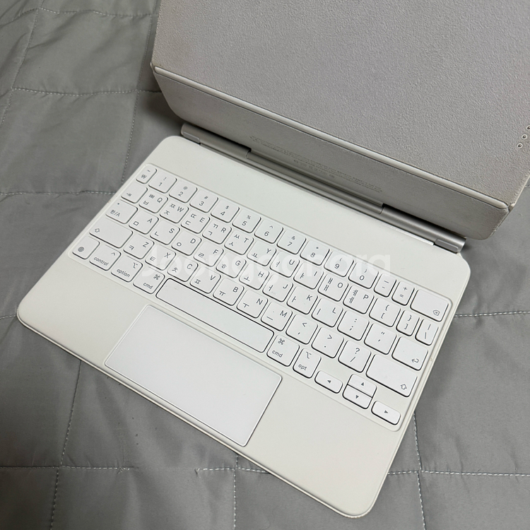 아이패드 매직키보드 11 화이트 고장--1