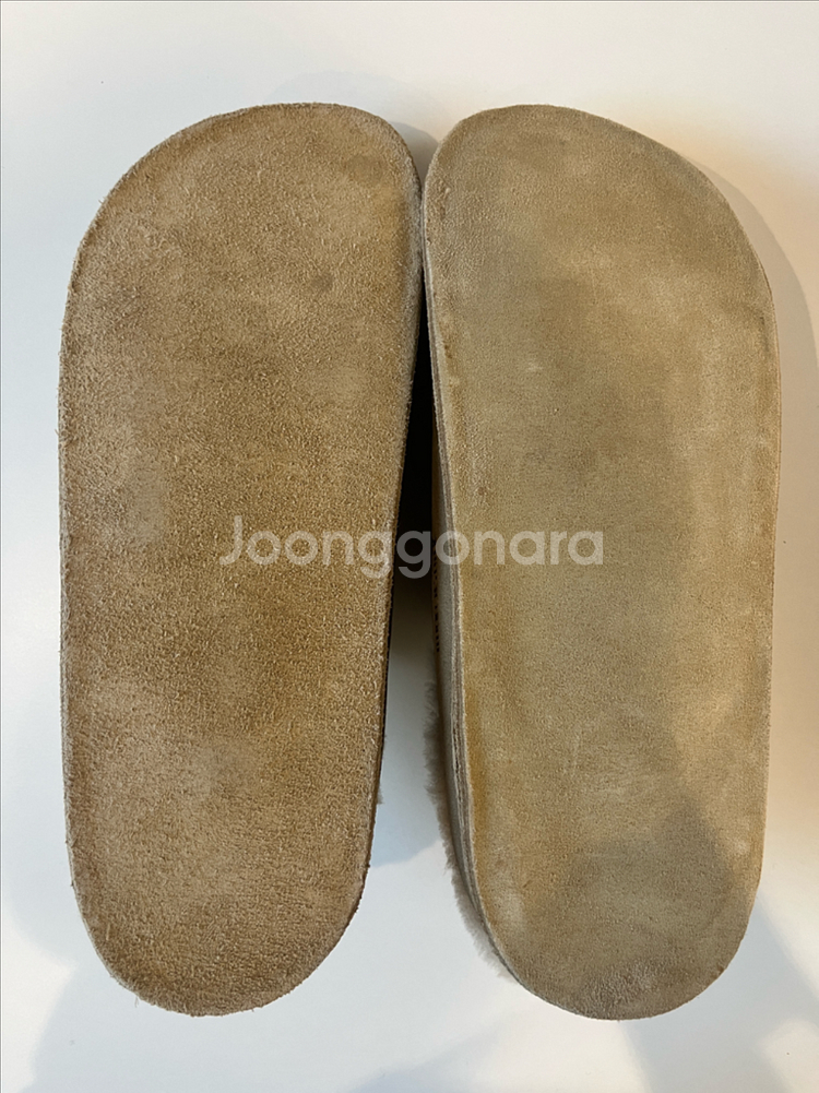 버켄스탁 체르마트 시어링 슬리퍼 43 타우페 (새상품)--5