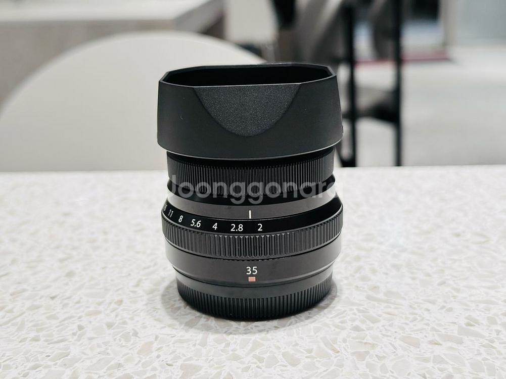 후지필름 XF 35mm F2 R WR 렌즈를 판매(보증O)--1