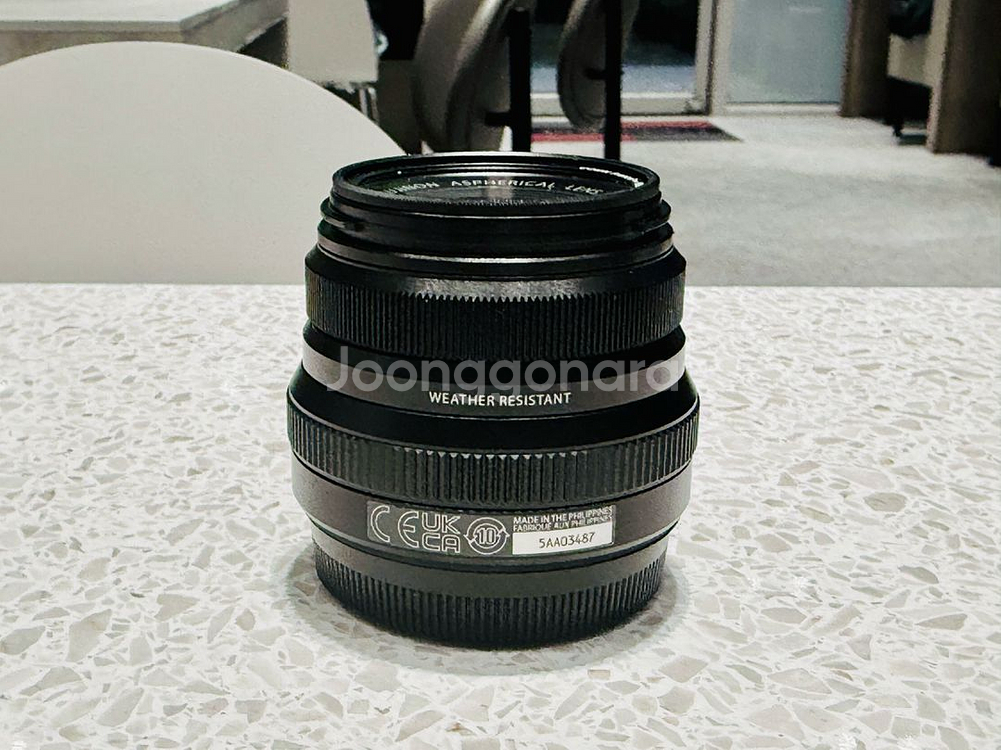 후지필름 XF 35mm F2 R WR 렌즈를 판매(보증O)--5