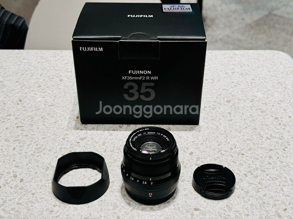 후지필름 XF 35mm F2 R WR 렌즈를 판매(보증O)--6