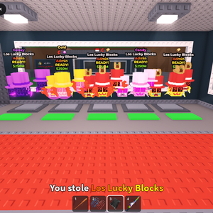 브레인롯즈 훔치기 로스럭키블럭 10개