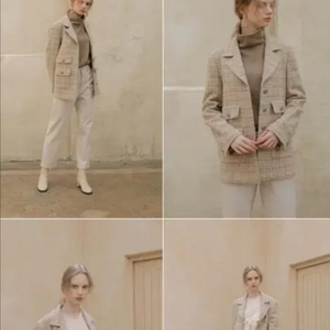 온앤온 트위드 자켓