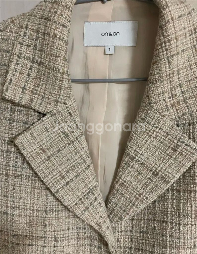 온앤온 트위드 자켓--2