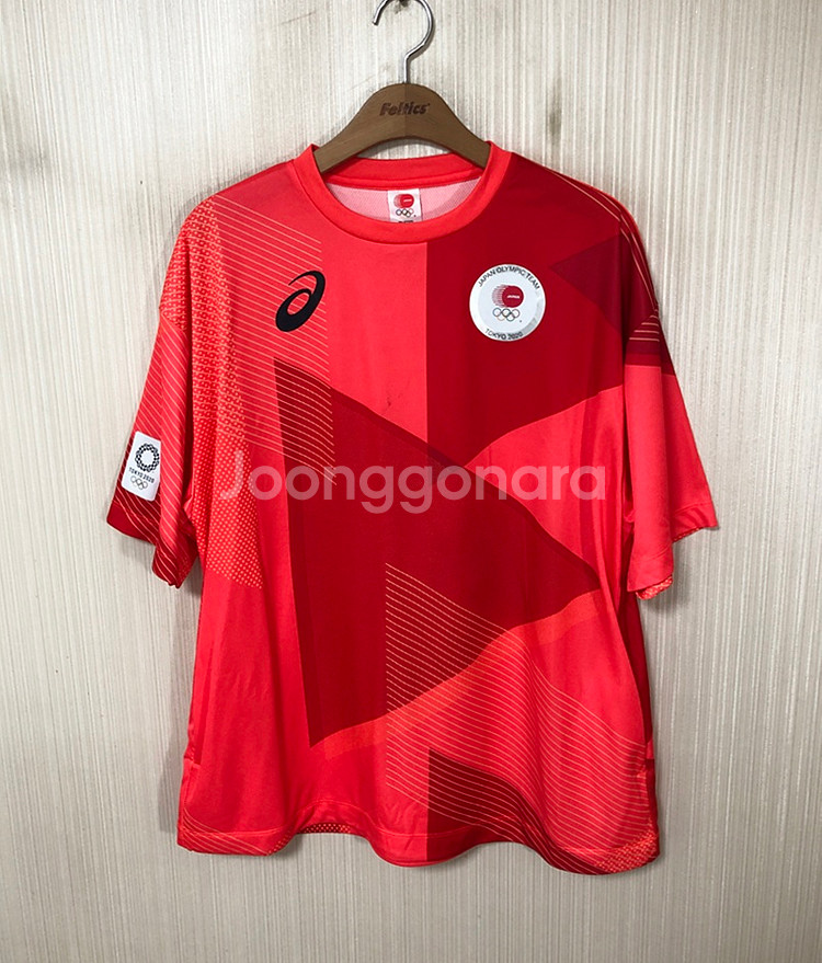 아식스 2020 도쿄올림픽 일본대표팀 트레이닝탑 M 선수용--0