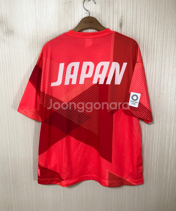 아식스 2020 도쿄올림픽 일본대표팀 트레이닝탑 M 선수용--8