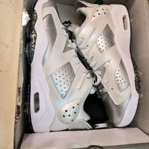 265 나이키 골프화 조던 레트로 6 G NRG 팬텀 실버 이미지