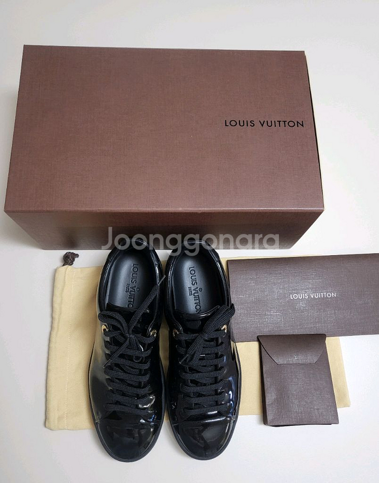 루이비통 페이턴트 스니커즈36.5--0