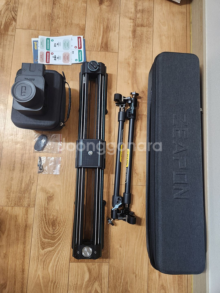 카메라 슬라이더 2종 팝니다(ZEAPON Micro3 E1000, 액순 카메라 슬라이더 Accsoon TOPRIG)--0