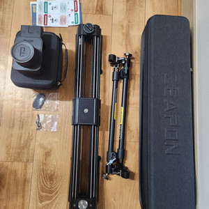 카메라 슬라이더 2종 팝니다(ZEAPON Micro3 E1000, 액순 카메라 슬라이더 Accsoon TOPRIG)