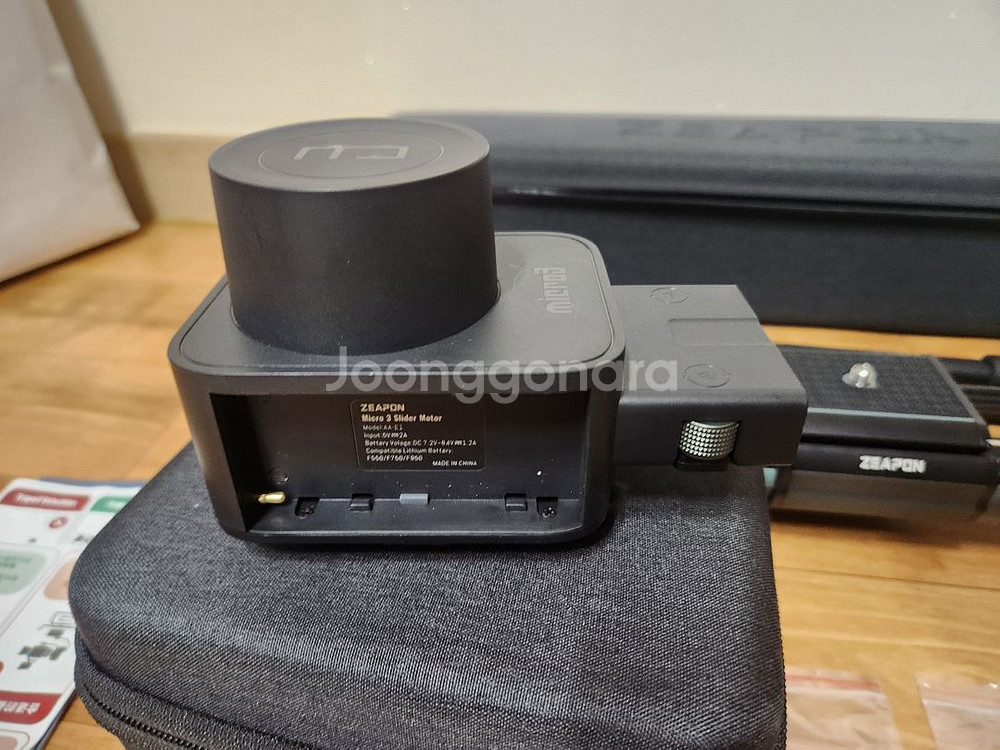 카메라 슬라이더 2종 팝니다(ZEAPON Micro3 E1000, 액순 카메라 슬라이더 Accsoon TOPRIG)--1