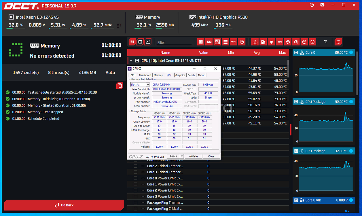 삼성 DDR4 2666V 8GB 메모리 (1945주차)--3