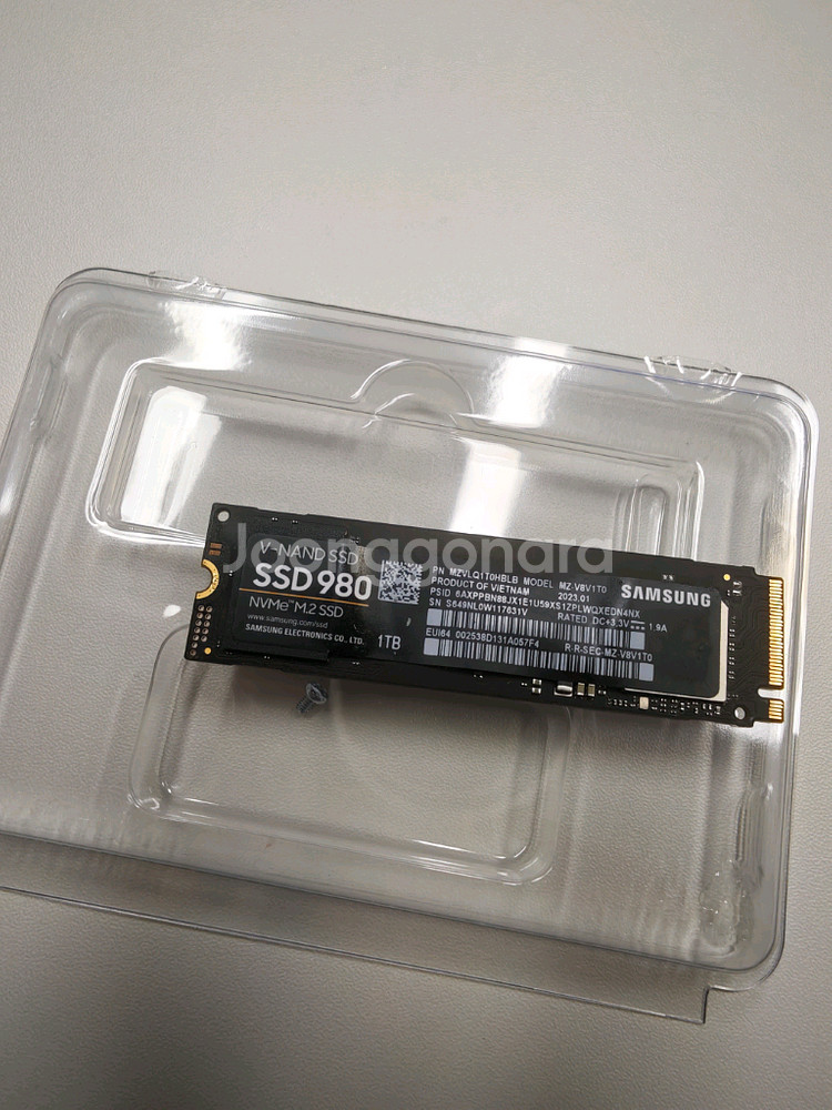 삼성 SSD980 NVMe M.2 SSD 1TB--0