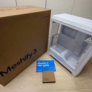 프랙탈디자인 Meshify3 강화유리 화이트 판매