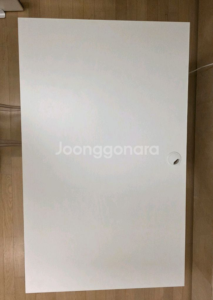 화이트 자동 모션 데스크 (120cm x 73cm)--0