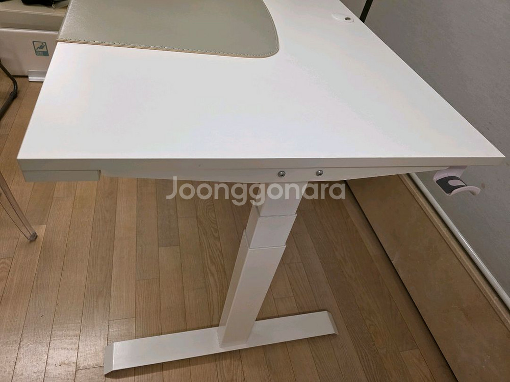화이트 자동 모션 데스크 (120cm x 73cm)--7