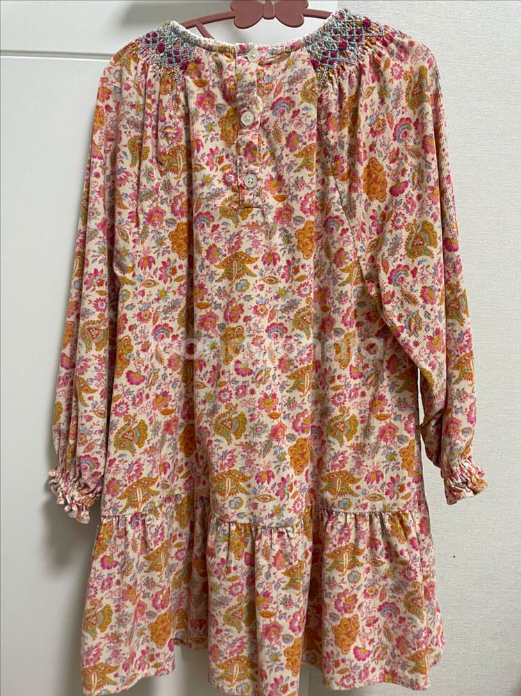 루이스미샤 골덴 플라워 원피스 6y--1