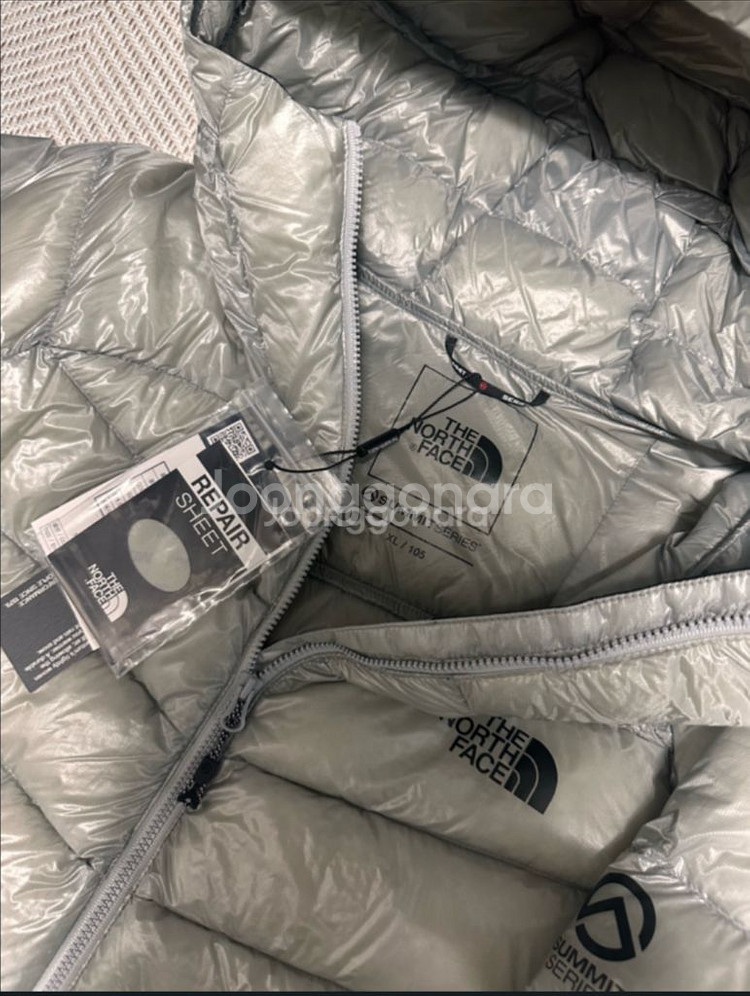 (새상품) 노스페이스 25FW 마테호른 라이트그레이 XL--2