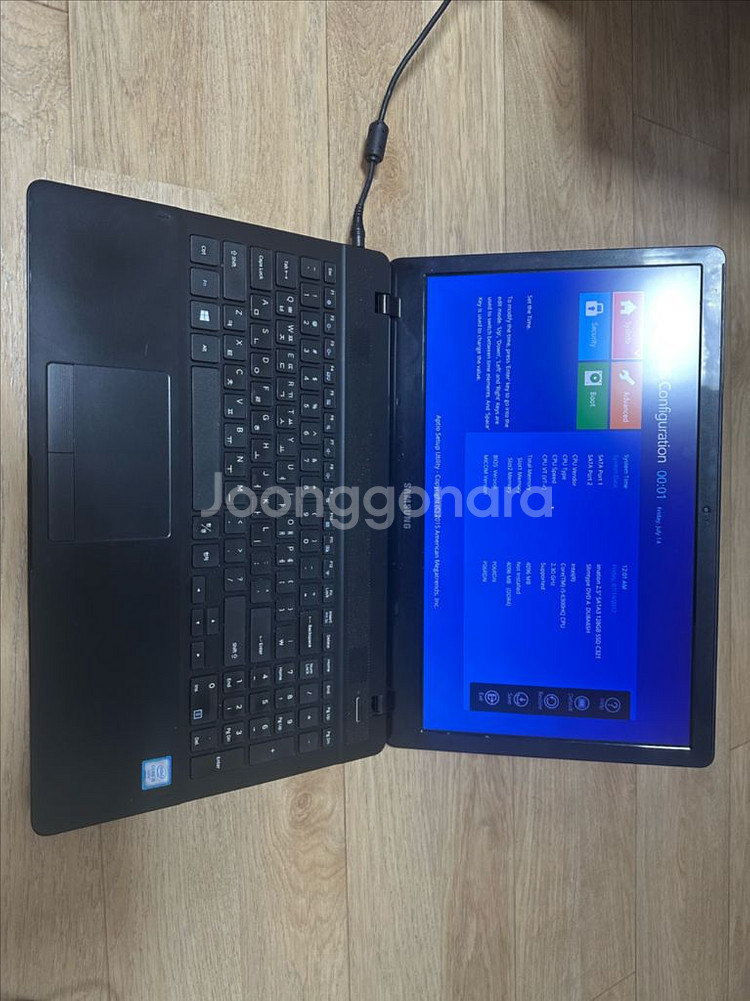 삼성 노트북 i5-6300HQ 정상작동 부품용 가격 판매--1