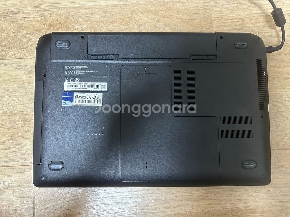 삼성 노트북 i5-6300HQ 정상작동 부품용 가격 판매--4