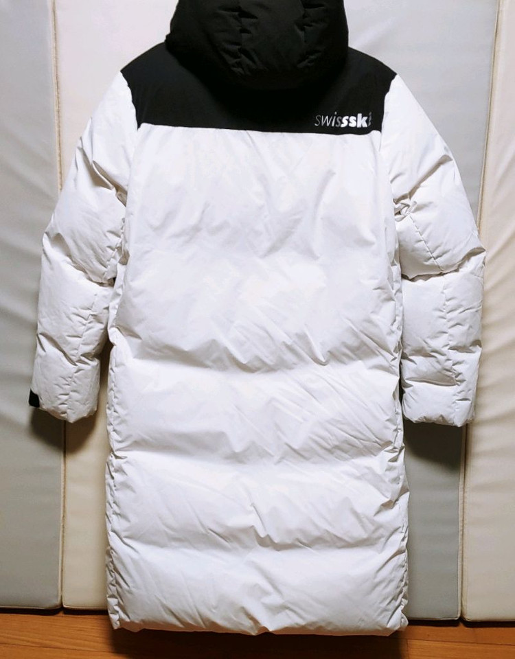 [XL] 데상트 아우디 고급 SKI 롱패딩점퍼 화이트1326--7