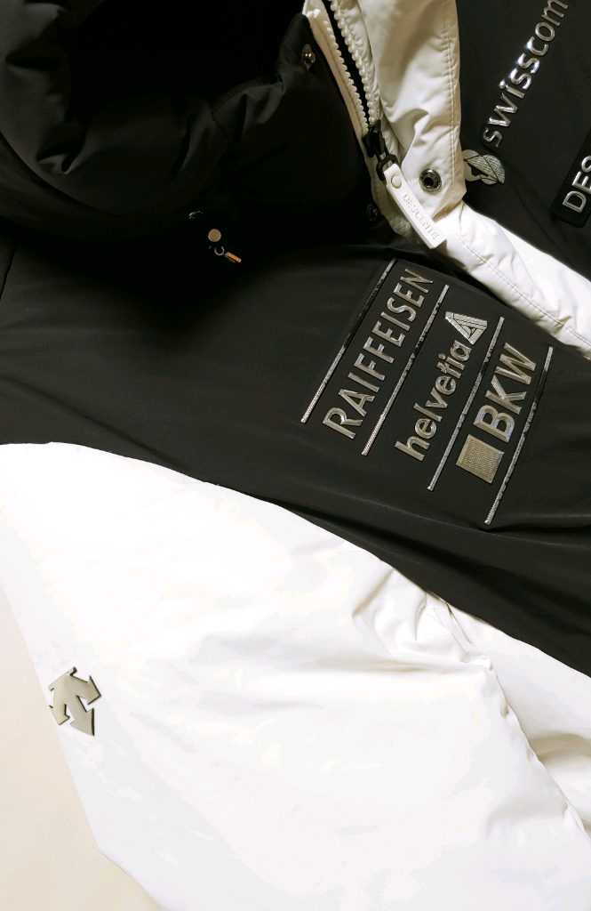 [XL] 데상트 아우디 고급 SKI 롱패딩점퍼 화이트1326--2