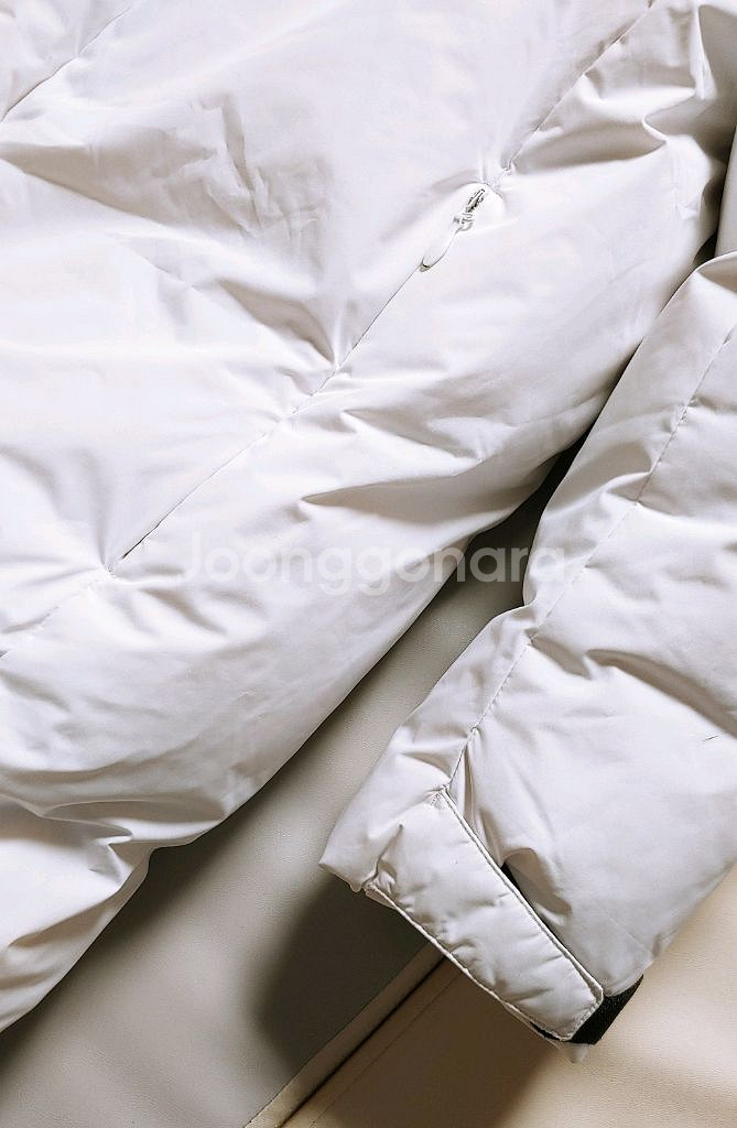 [XL] 데상트 아우디 고급 SKI 롱패딩점퍼 화이트1326--5