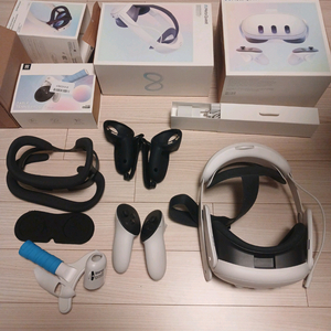 메타퀘스트3 128 정품 악세사리 베터리등 풀박스