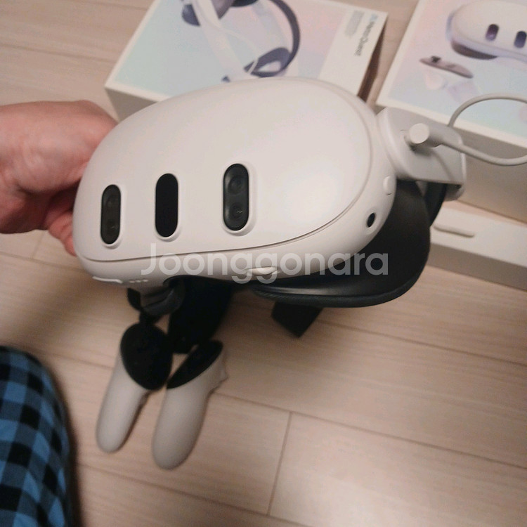 메타퀘스트3 128 정품 악세사리 베터리등 풀박스--7