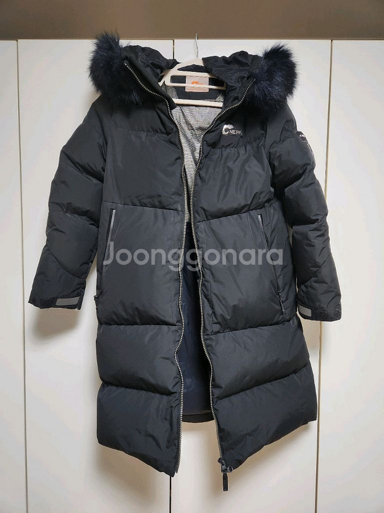 네파 키즈 롱패딩 150--0