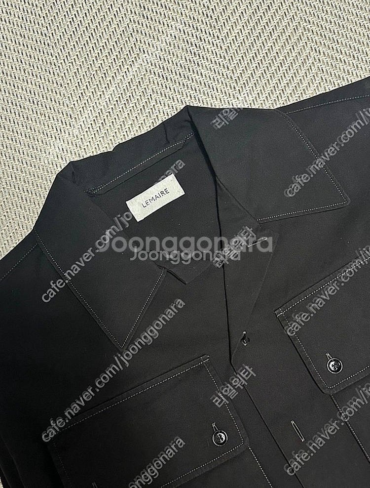 르메르 밀리터리 오버셔츠/48/새상품--1