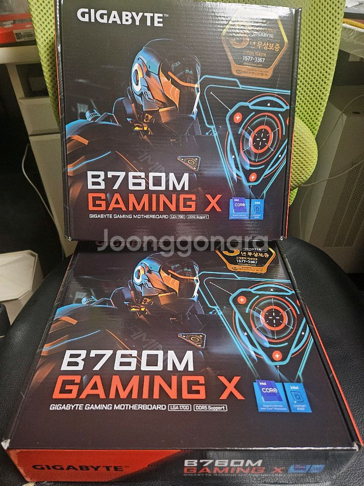 기가바이트 B760M GAMING X 인텔 메인보드--0
