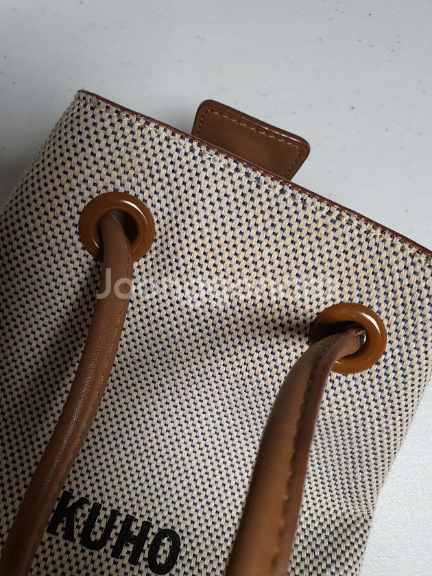 구호 kuho 캔버스 버킷백--9