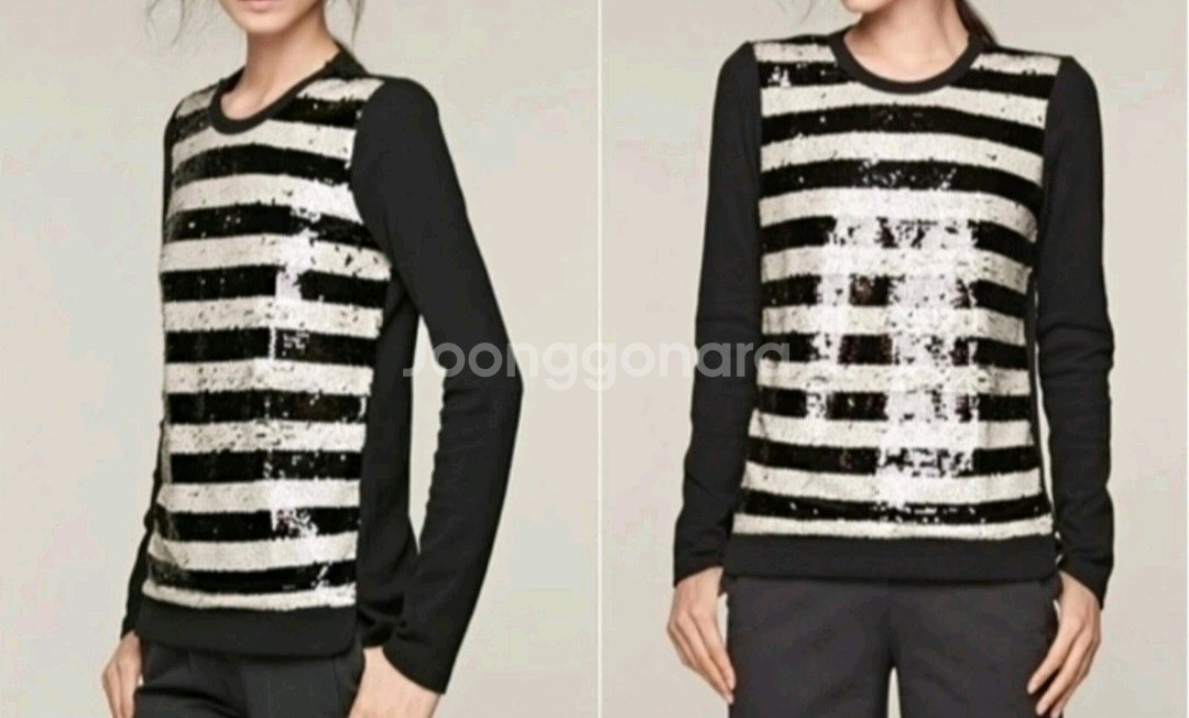 SJ WANI 스팽글 티블라우스(77)--6