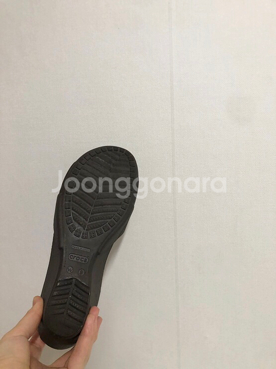 크록스 정품 카디 웨지힐 샌들 w8--3