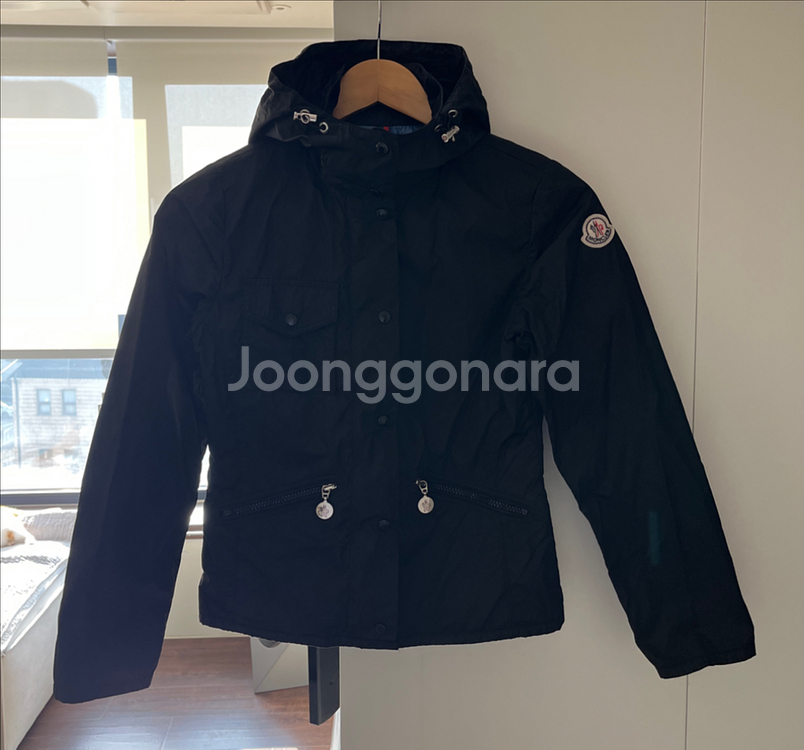 몽클레어 바람막이 후드 자켓 (XS, 44 사이즈)--0