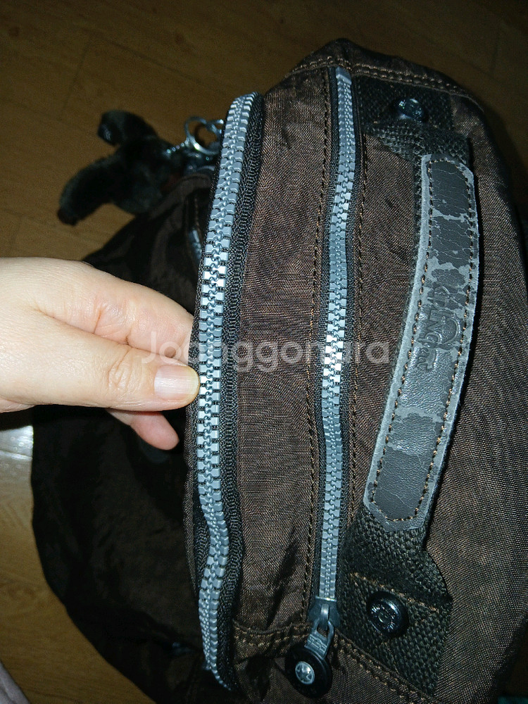 키플링 갈색 브라운 배낭--2