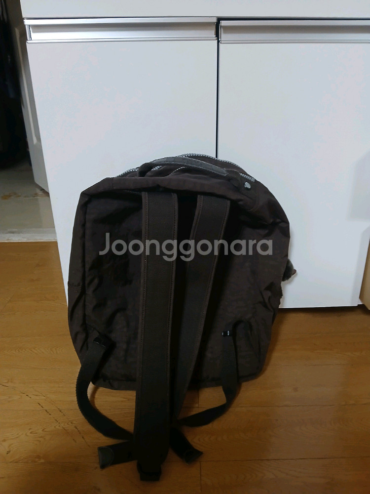 키플링 갈색 브라운 배낭--1