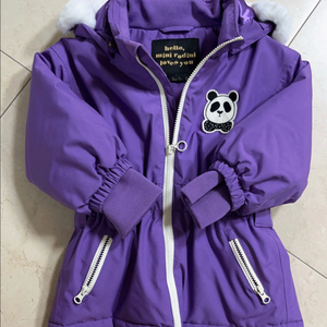 미니로디니 퍼플 패딩 점퍼