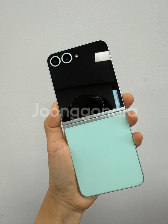 갤럭시 Z플립6 민트 256기가--0