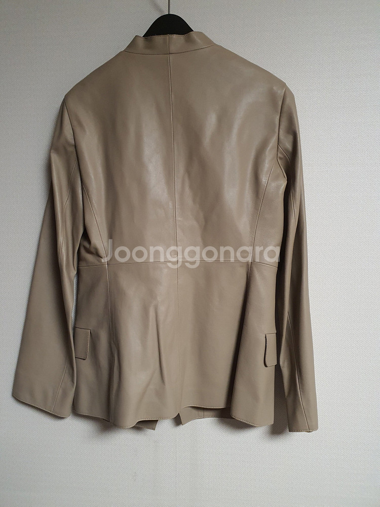 몽또또 베이지 램스킨 자켓 S사이즈 사이--6
