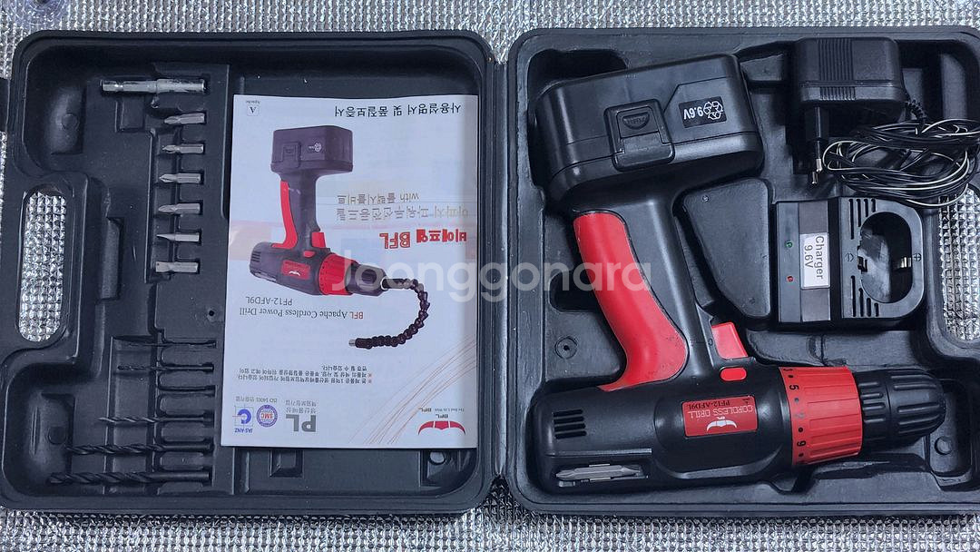 전동 충전 드릴 세트--0